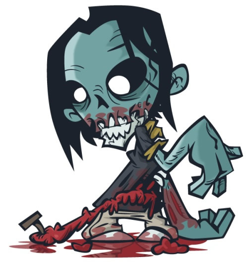 How to Create a Stinking Zombie Flesh-Eater in Illustrator